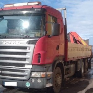 foto 6.8m Scania 6x2 +16m Palfinger 15002