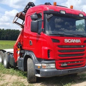 foto 6x4 лес 78/48t Scania (2022 двигатель+трансмиссия)